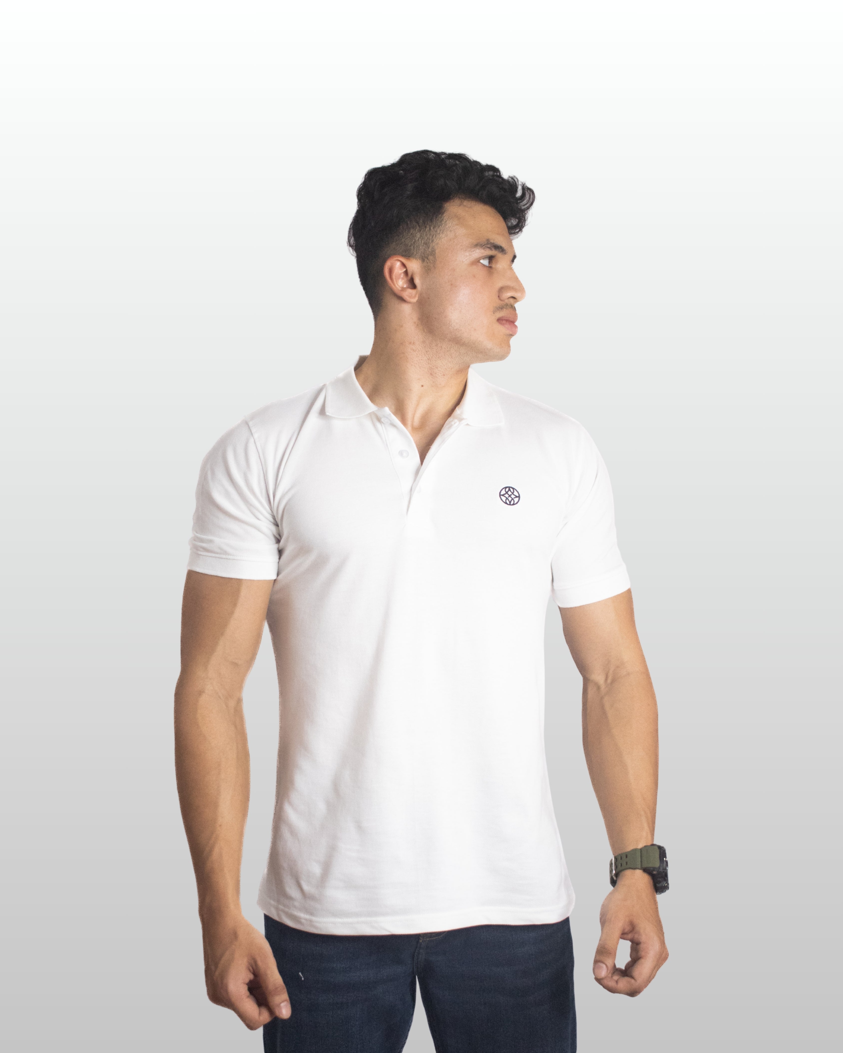 MONOGRAM CRAFTED REGULAR FIT POLO