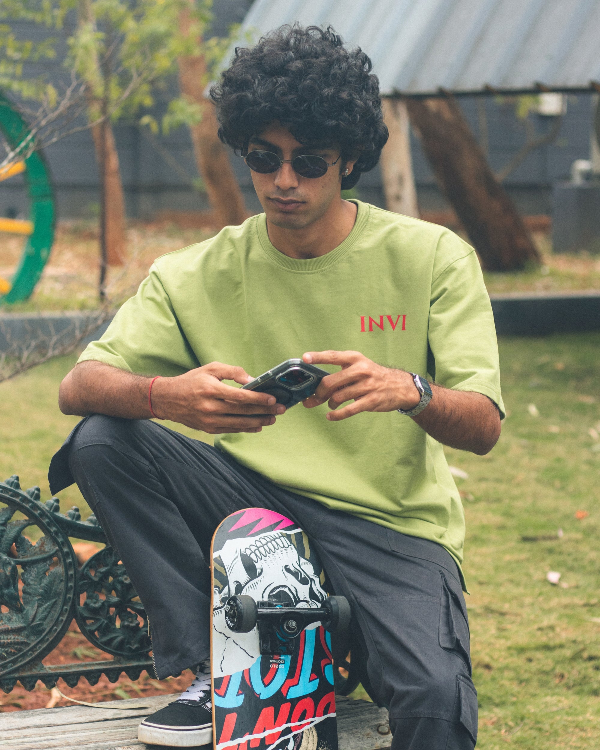 CORE GREEN BAGGY TEE