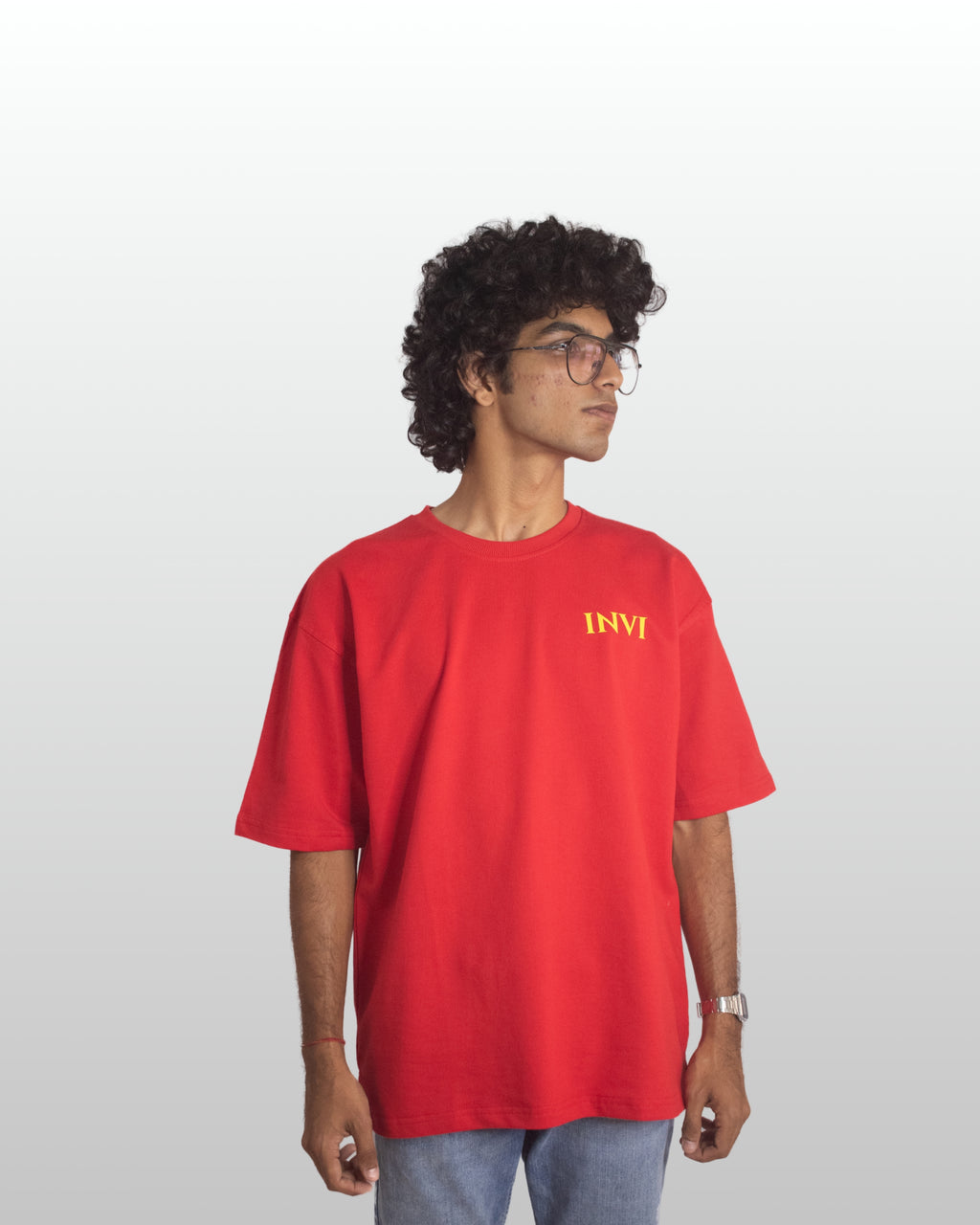 CORE RED BAGGY TEE