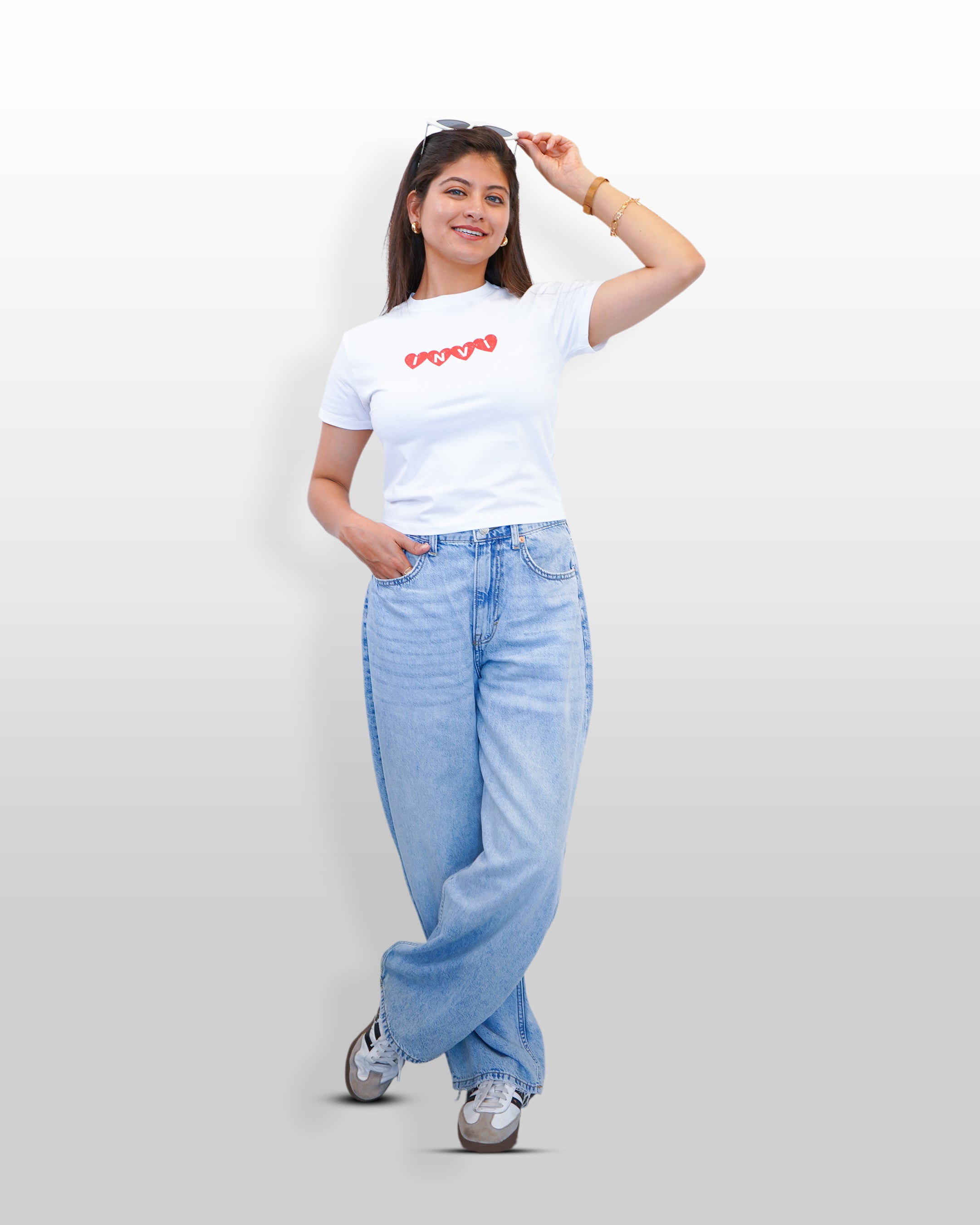 INVI White Heart Tee