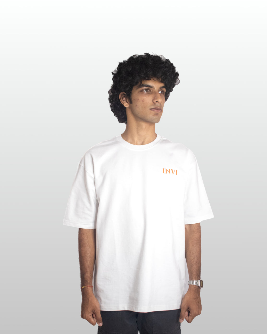 CORE WHITE BAGGY TEE