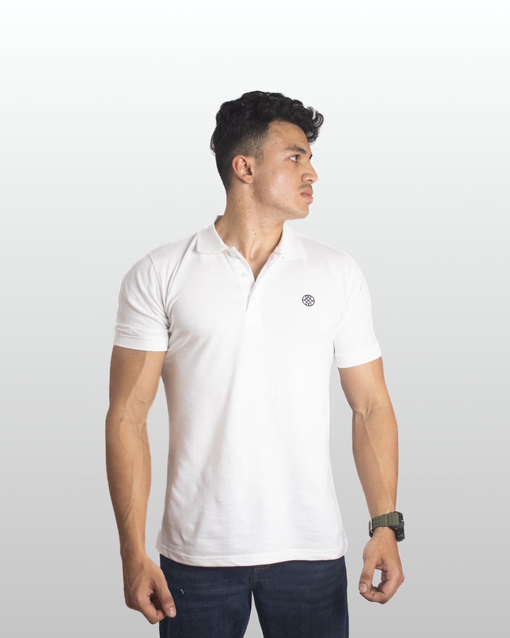 MONOGRAM CRAFTED REGULAR FIT POLO